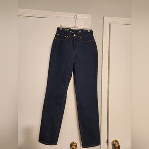 NWOT J. Crew Dark Blue Denim Jeans